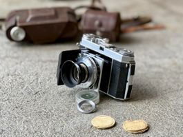 Kodak Retina Ia mit Zubehör