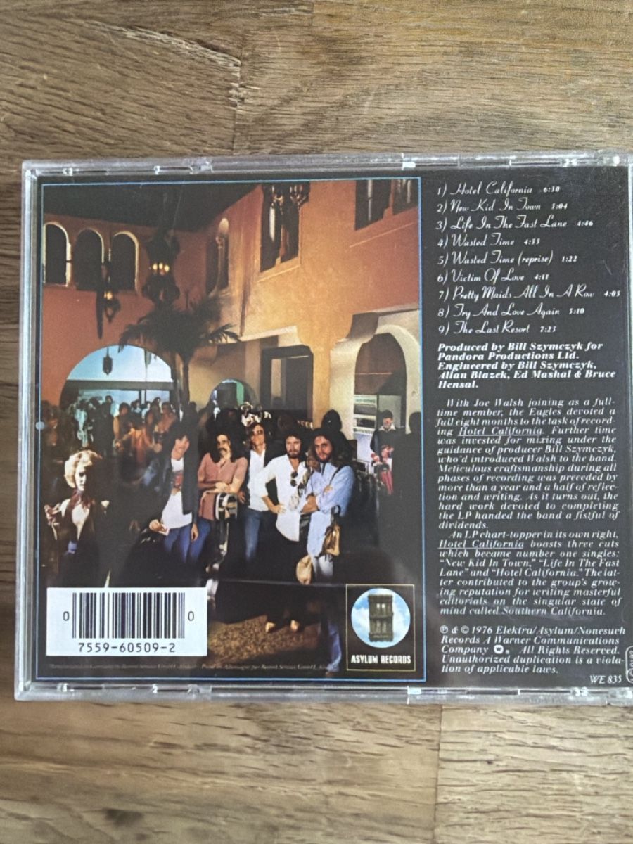 CDs: Eagles Hotel California CD Digitally Remastered – Gebraucht aus Lugano von bad_2t9b 1