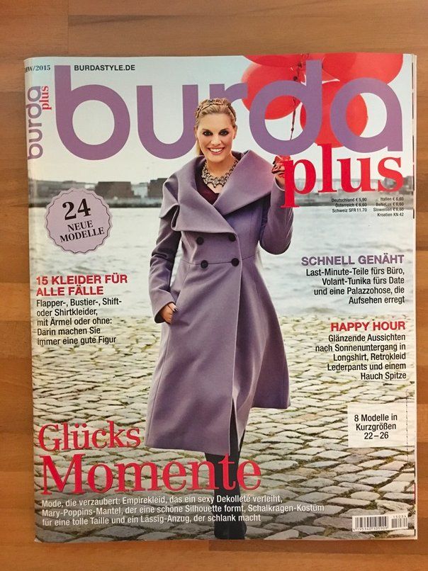 Cartamodelli: Burda plus Herbst / Winter 2015, unbenützt – Usato da Mellingen venduto da RigaOper