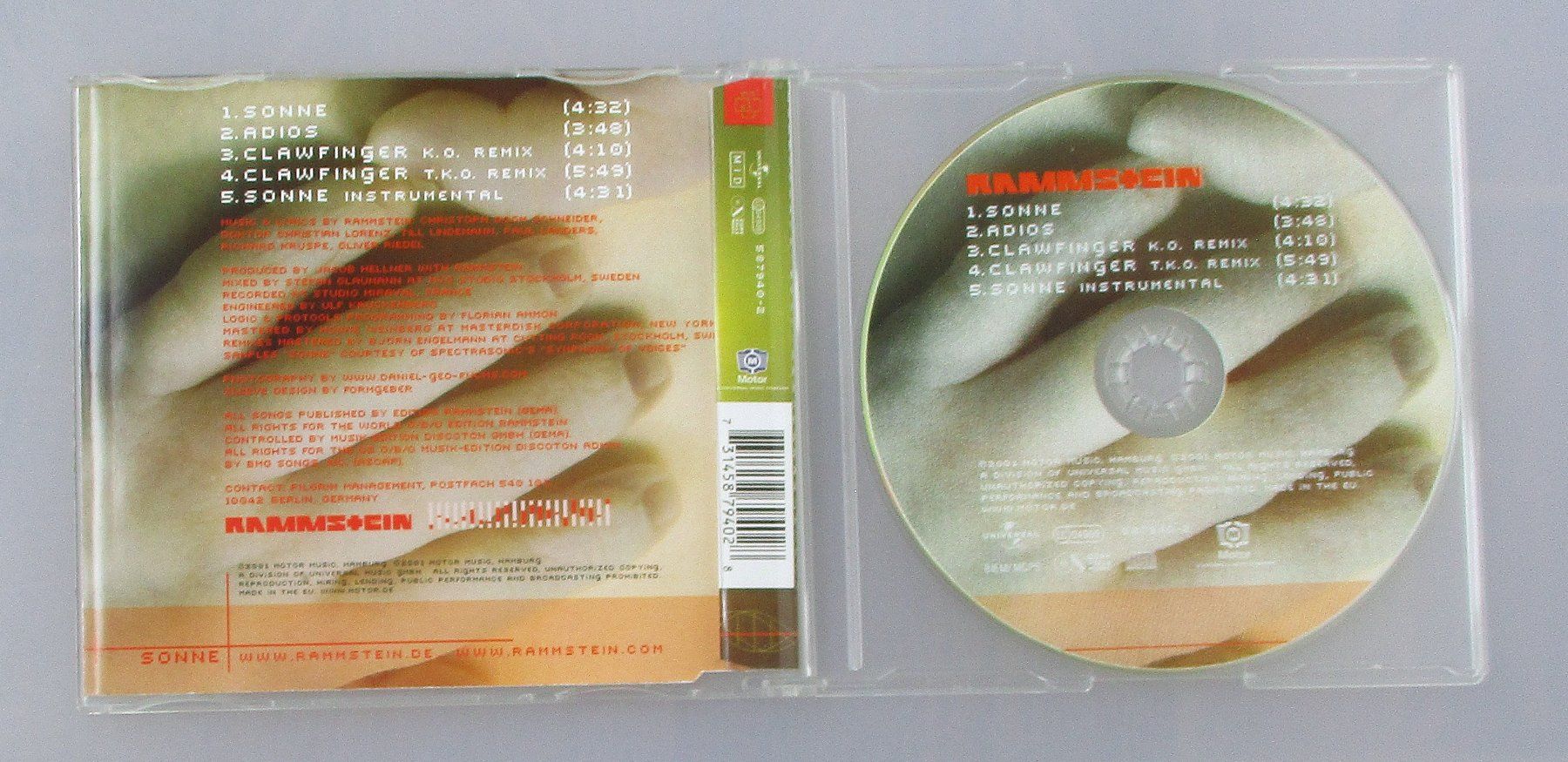 CD: RAMMSTEIN - Sonne – Usato da Wattwil venduto da Muriel11 1