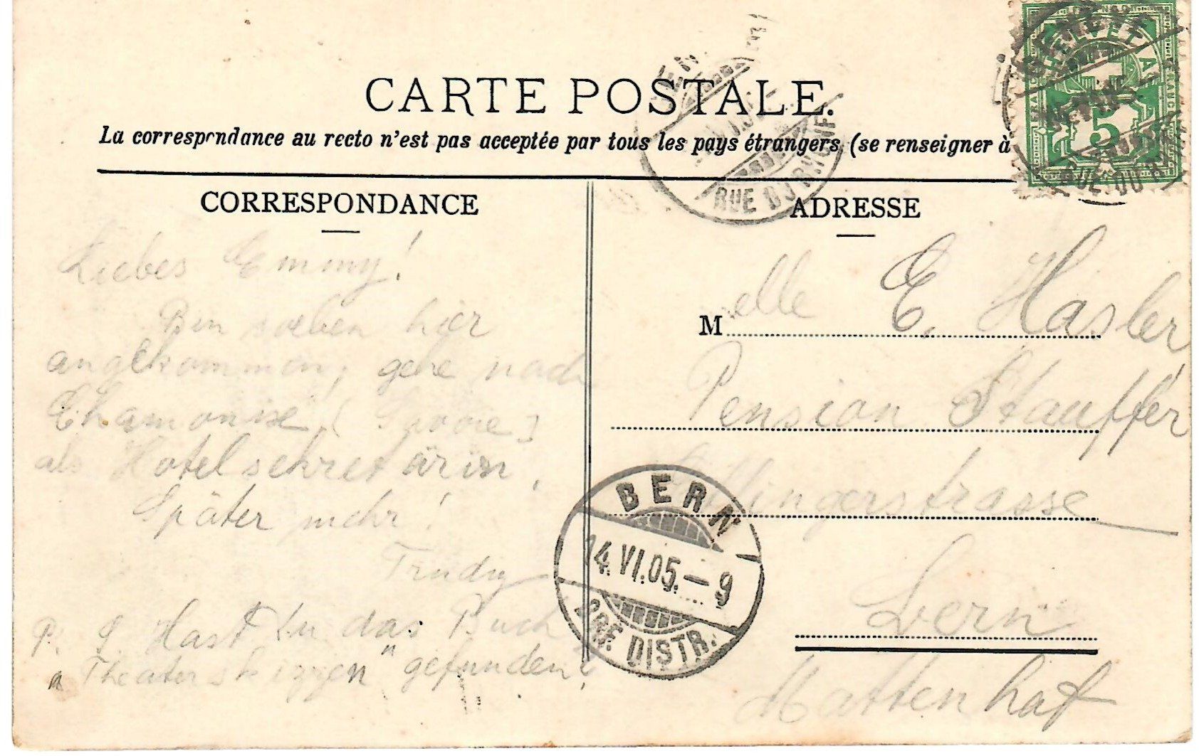 Cartoline postali: Genève - Monument national – Usato da Zweisimmen venduto da jakobsweg 1