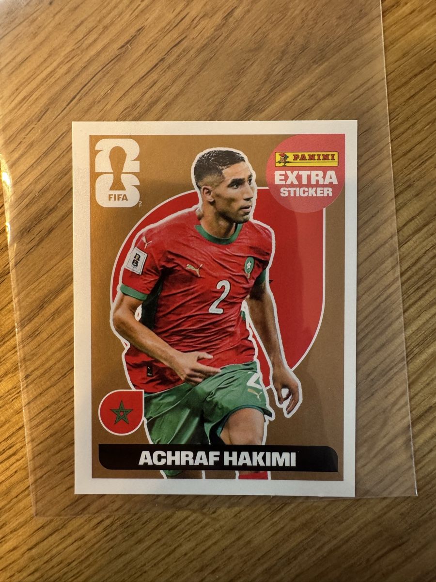 Panini Carte collezionabili: Hakimi Extra Sticker Bronze – Nuovo (secondo la descrizione) da Schötz venduto da nic_brj7