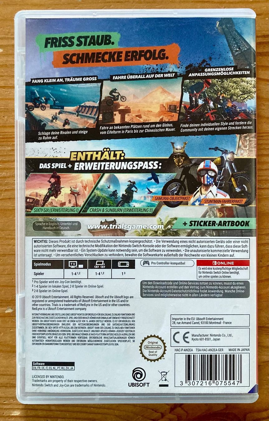 Nintendo Jeux: Trials Rising - Nintendo Switch – D'occasion à Zürich par Djmotionch 3