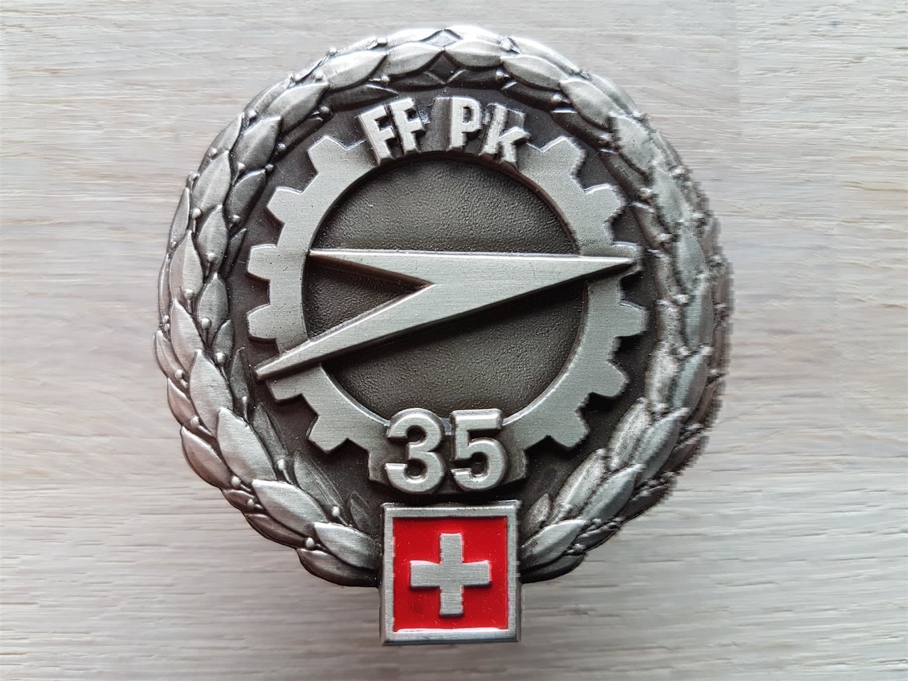 Placchette & Badge: Béret Emblem FF Pk 35 – Usato da Erlinsbach venduto da S700