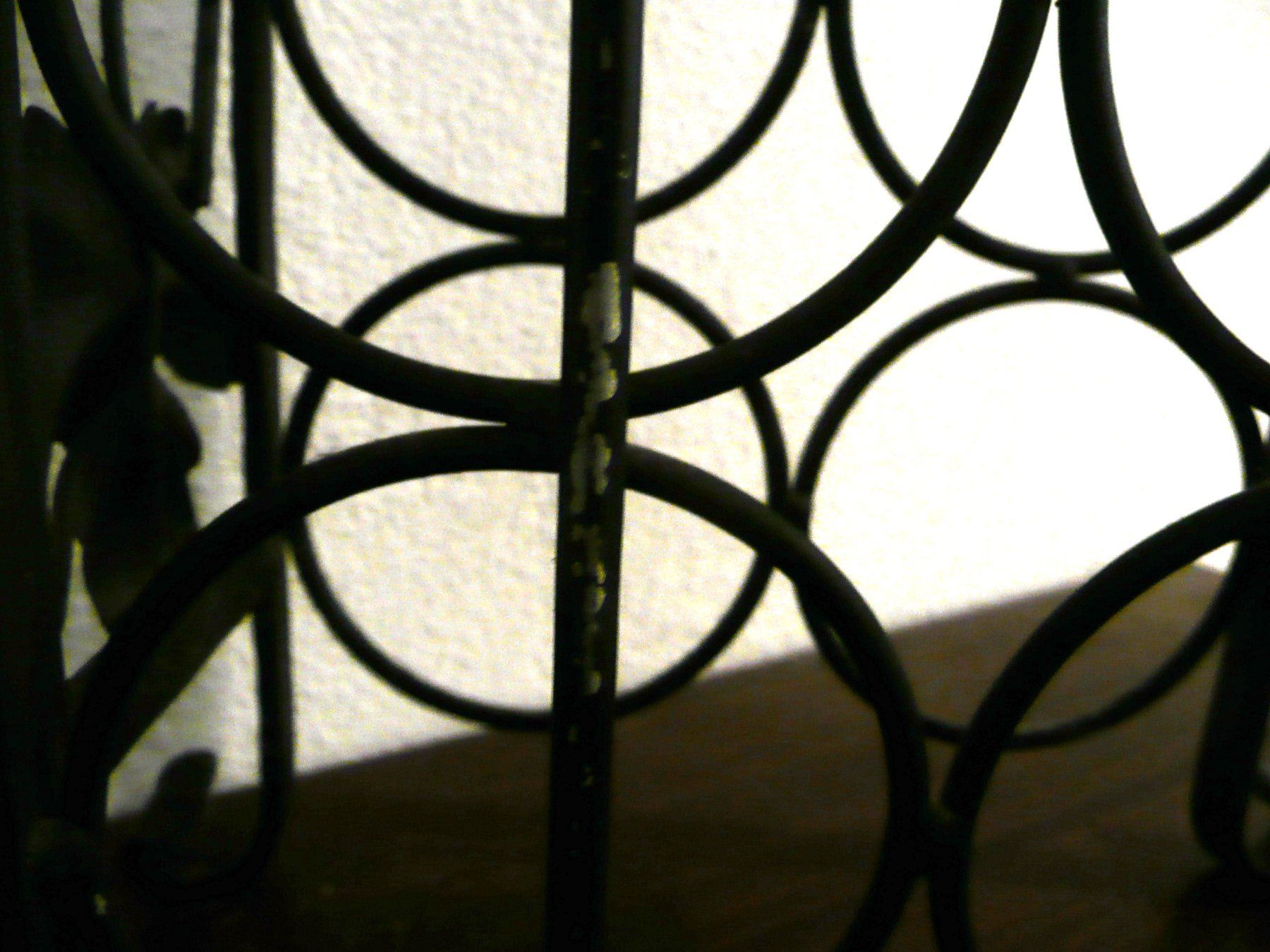 Portabottiglie: schmiedeisernes Weingestell / -regal – Usato da Zürich venduto da zuerich00 4
