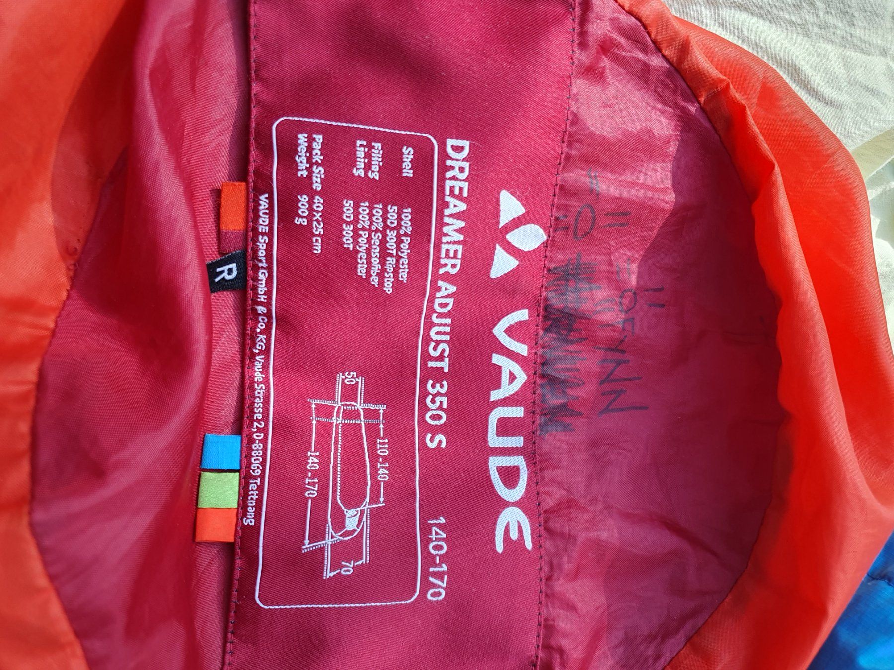 Vaude Sacchi a pelo: Kinderschlafsack, anpassbar – Usato da Gipf-Oberfrick venduto da erdvogel 1
