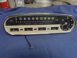 Lancia Flavia compteur vitesse et compte-tours