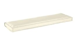 Kissen Creme 140 x 40 x 8 cm Oxford-Stoff NEU
