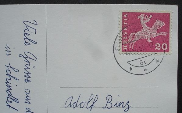 Cartoline postali: BAUMA Restaurant Gasthaus Schindlet – Usato da Jona venduto da philajona 2