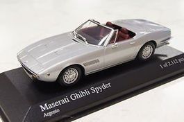 Maserati Ghibli Spider 1968-1973 silber met.      1:43