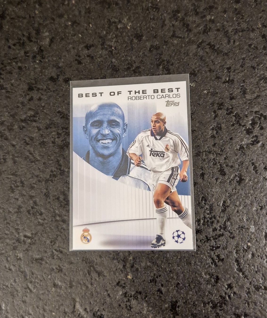 Topps Carte collezionabili: Roberto Carlos - Real Madrid - Topps – Nuovo (secondo la descrizione) da Burg AG venduto da Danoe