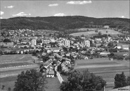 Zofingen AG // Gesamtansicht von Westen her