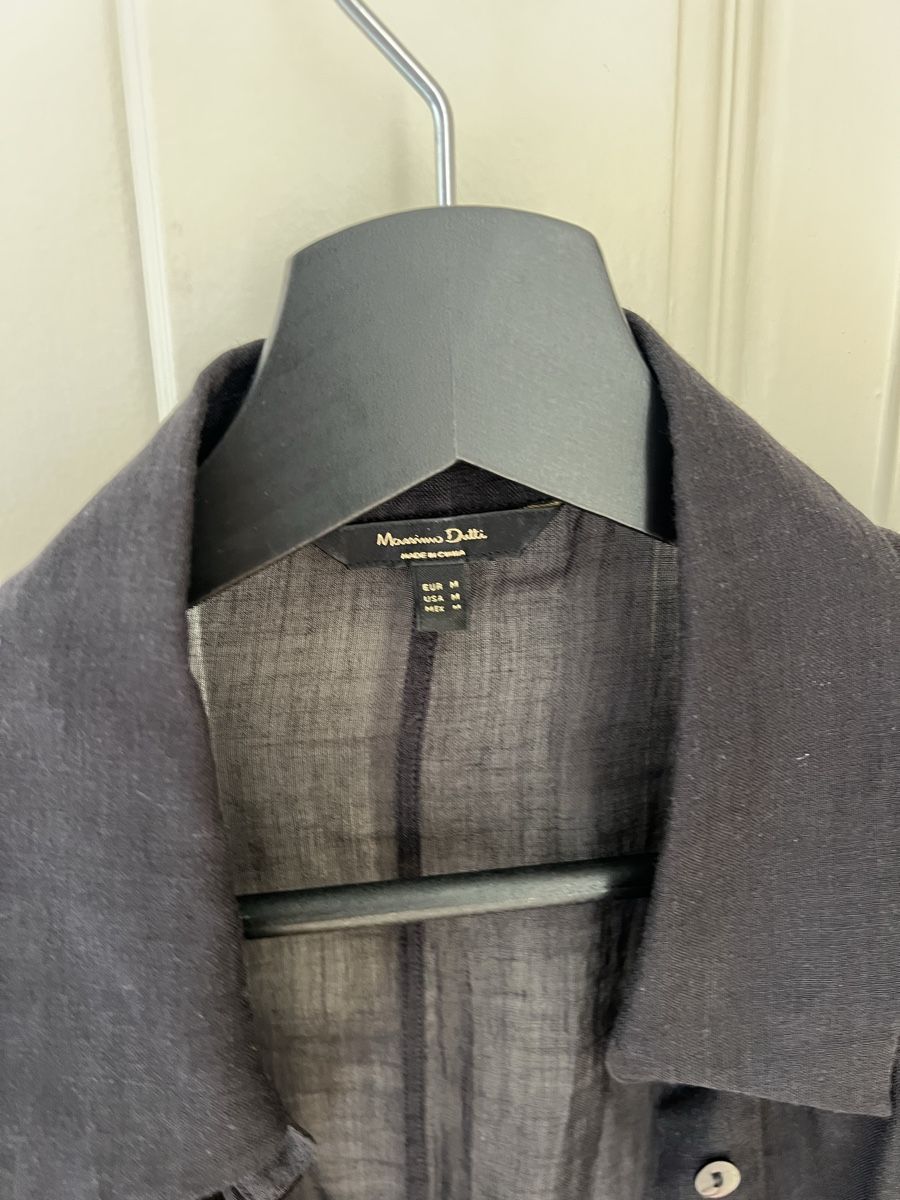 Massimo Dutti Camicette: Chemisier Massimo Dutti noir – Nuovo (secondo la descrizione) da Genève venduto da MinimalistDressing 2