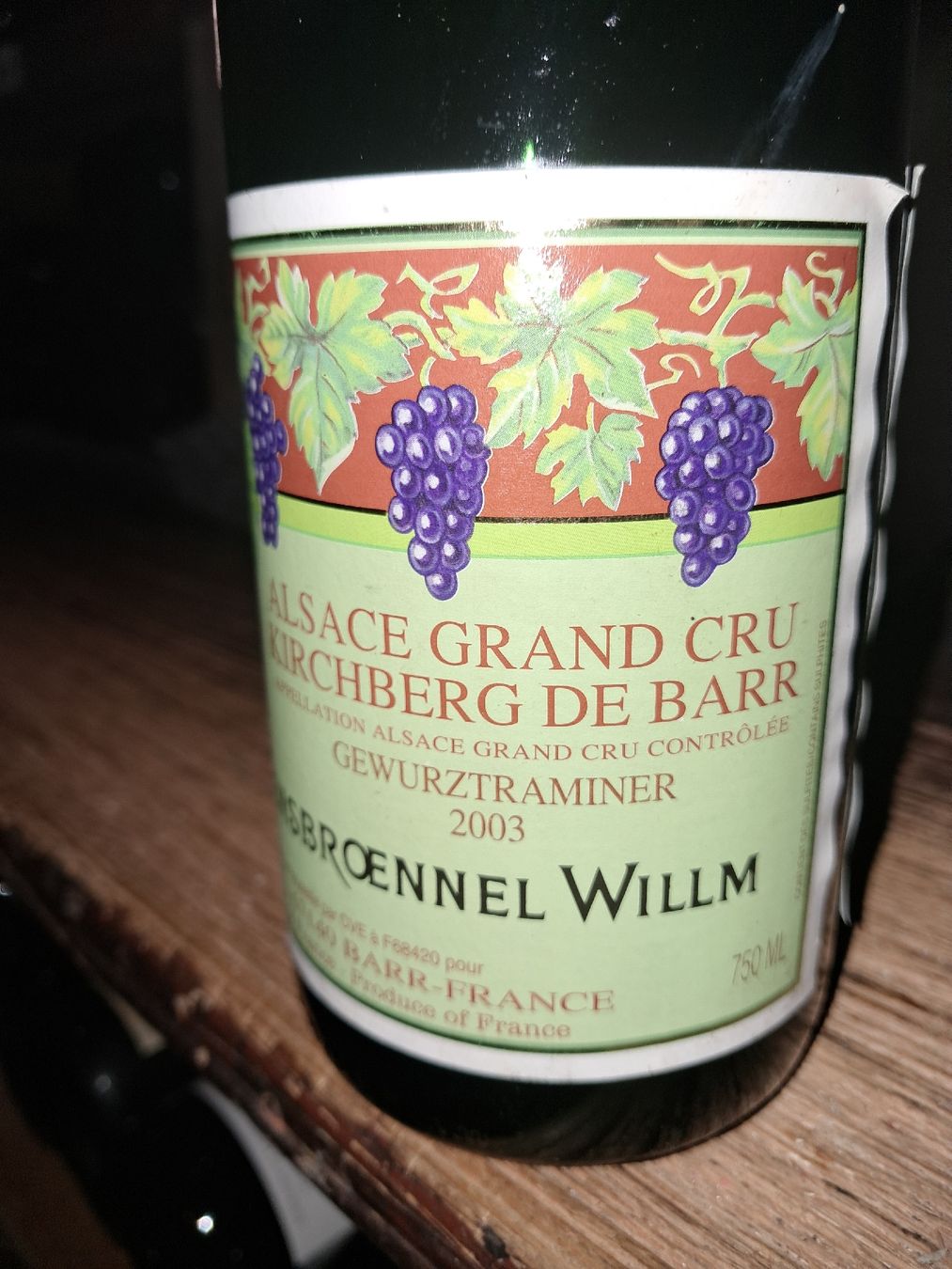 Vino: Alsace Grand Cru Gewurztraminer 2003 – Nuovo e nell'imballaggio originale da Le locle venduto da juliensaran 4