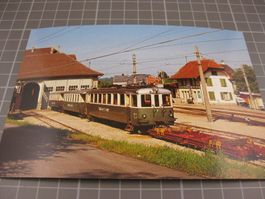 AK Täuffelen Depot mit Zug