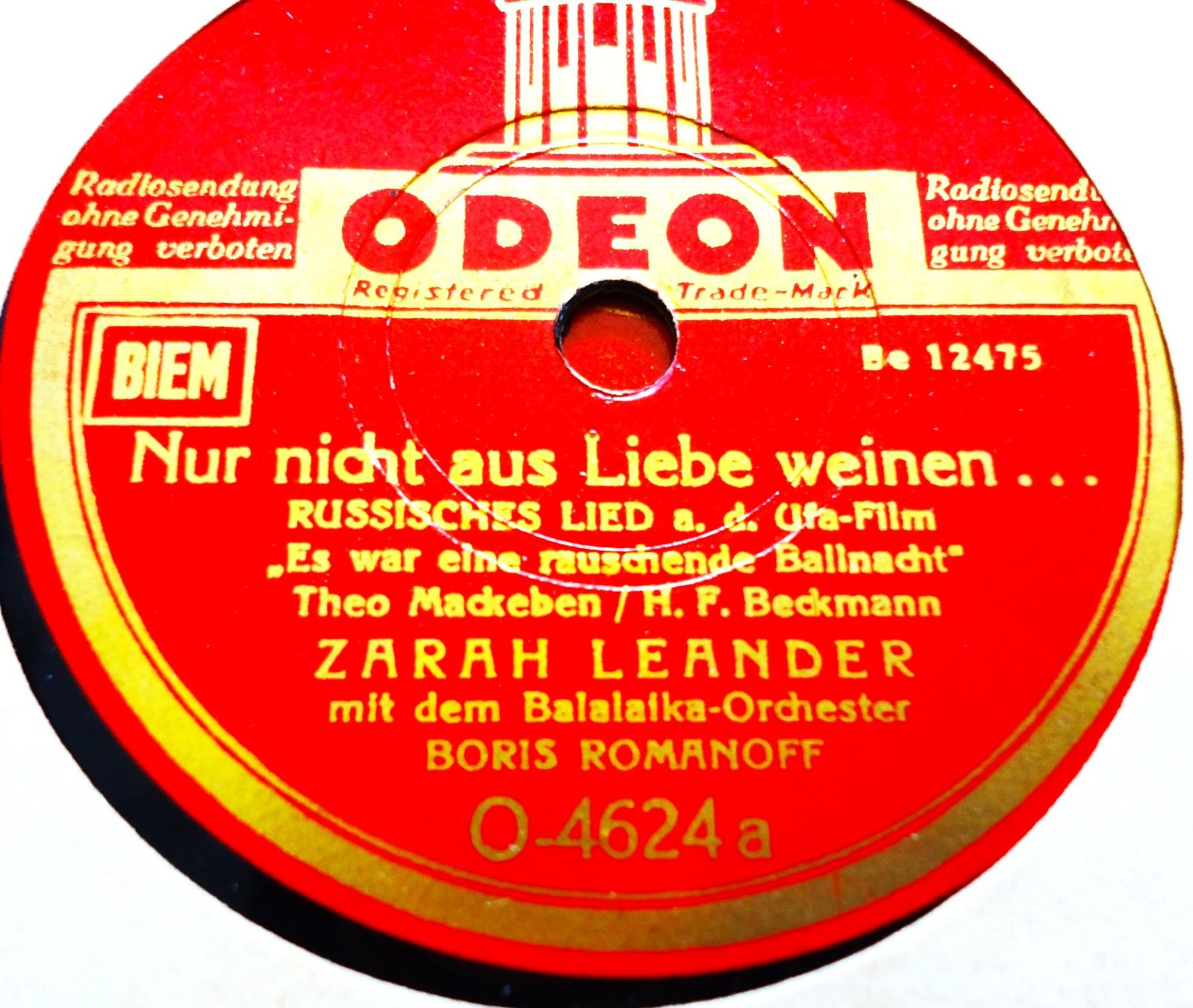 Dischi in vinile: Zahrah Leander, Album mit 12 Schellackplatten – Usato da Hemishofen venduto da Phonomandy 2
