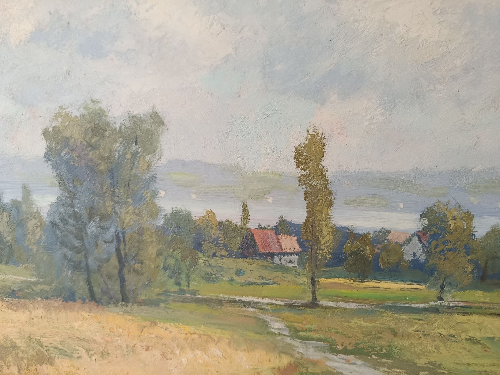 Dipinti: Ölbild Max Keller 1884-1983 Horgen 1954 – Usato da Zürich venduto da timeless.tones 3