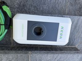 Wallbox KEBA P30 a-serie Typ2 6m-Kabel 22kW, Green Editiion