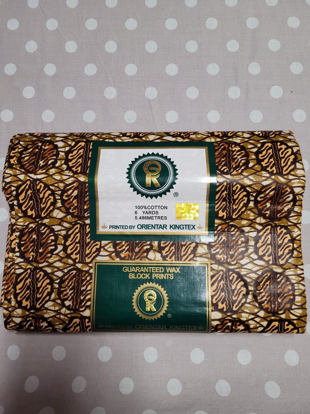 Stoffe: Coupons tissus wax – Neu (gemäss Beschreibung) aus Boncourt von ellez90