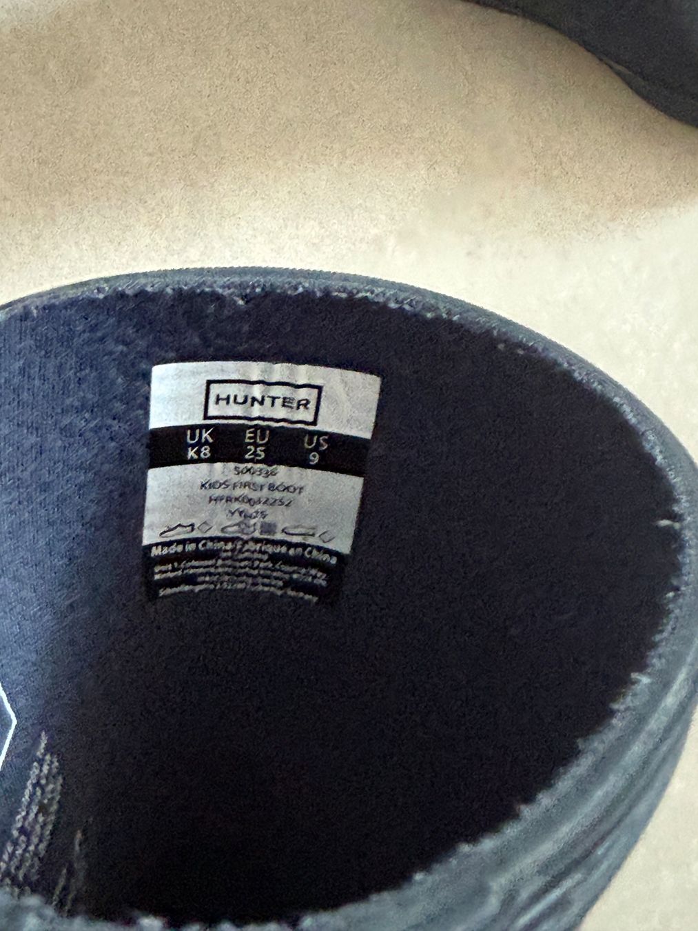 Hunter Schuhe für Jungen: Hunter boots – Gebraucht aus Chardonne von ana_rpr2 2