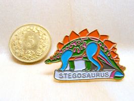 ❗ Stegosaurus  stégosaure dinosaure    +Versand Pin M11A.15