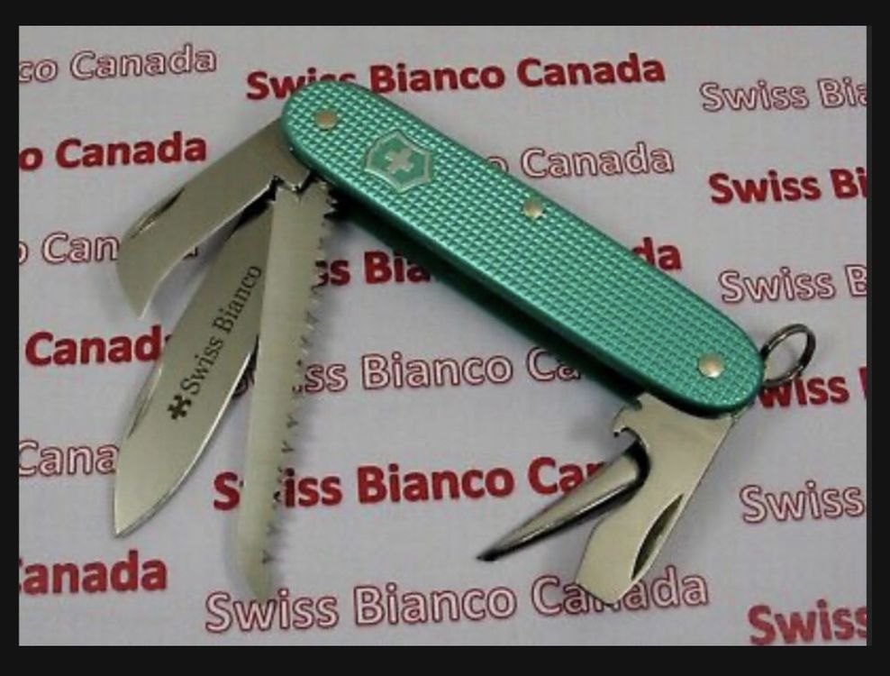 Victorinox Harvester Turquoise Swiss Bianco 