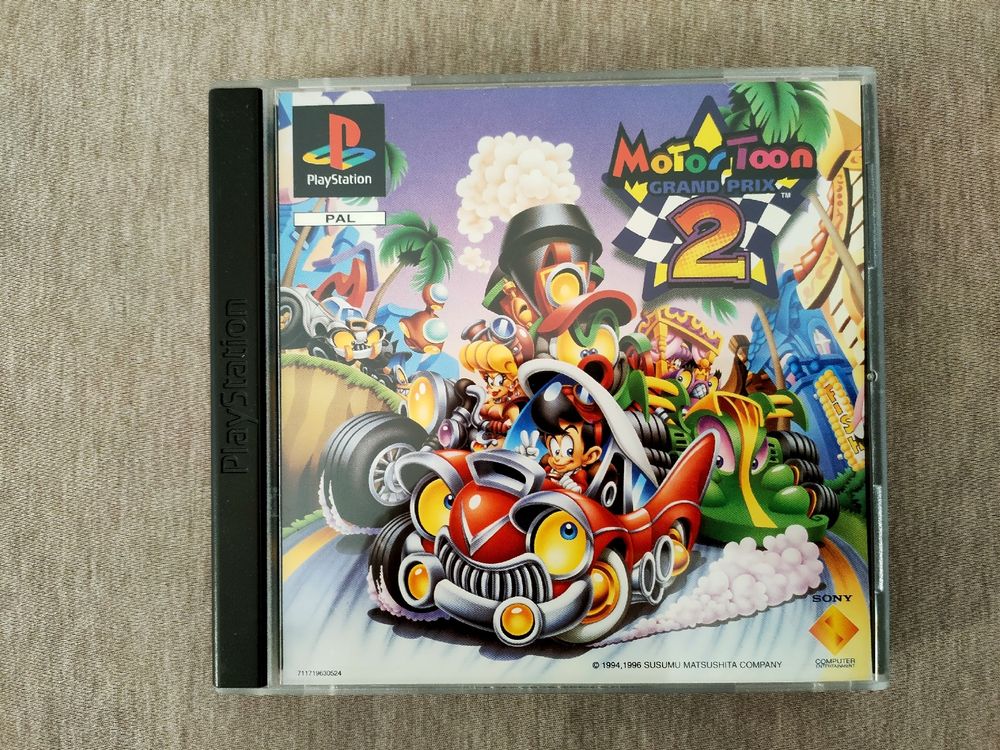 Motor Toon Grand Prix 2 Ps1 Pal Fr Euro Cib
