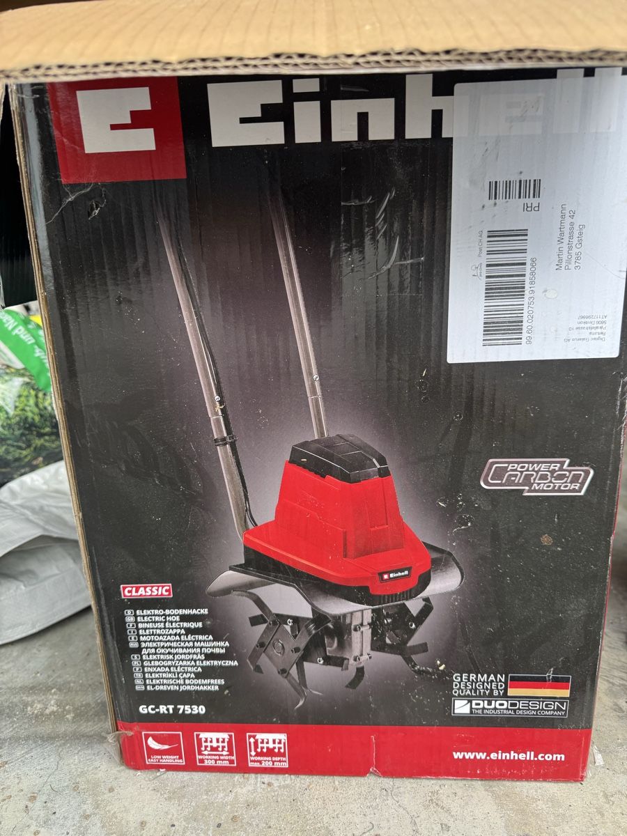 Einhell Tutte le macchine: Einhell Elektro Bodenhacke – Nuovo (secondo la descrizione) da Baar venduto da Marwar 1