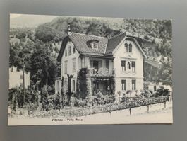 Alte PK / Vitznau - Villa Rosa Gelaufen 1910