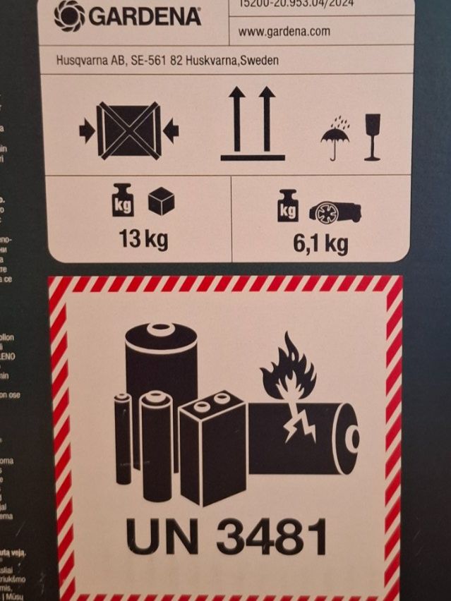 Gardena Rasenmäher: robo tondeuse Gardena – Neu und originalverpackt aus Longirod von Ri3 7