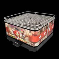 FEUERDESIGN Teide Fussball CH Grill