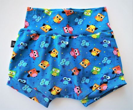 Kurze Hosen mit Eulen 104/110 NEU