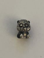 Panda Pandora Charm glitzernd 2.67g 925 Sterling Silber!