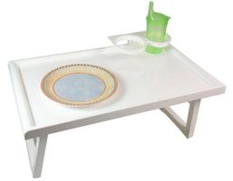 Bett-Tisch weiss