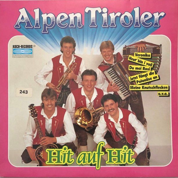 Dischi in vinile: Alpen Tiroler - Hit auf Hit – Usato da Grüningen venduto da azulmarron