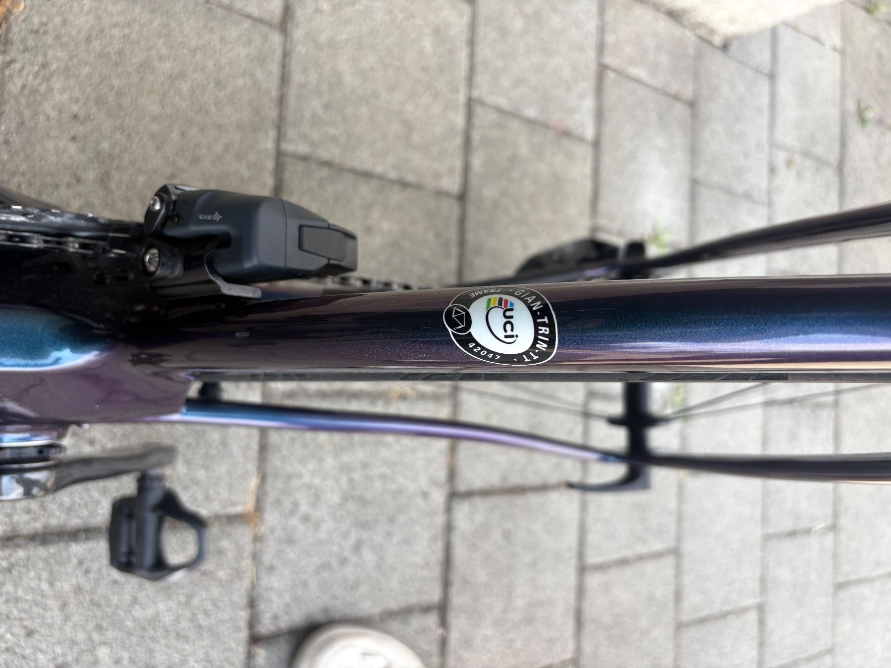 Giant Biciclette: Giant Trinity 2022 Triathlonrad mit Powermeter – Usato da Lüterkofen venduto da Oliver_Werlen 7