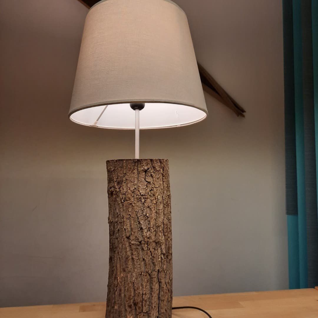 Lampade: Tischlampe aus Holz - Log Lamp – Nuovo e nell'imballaggio originale da Zürich venduto da Miki_Schreiner 5