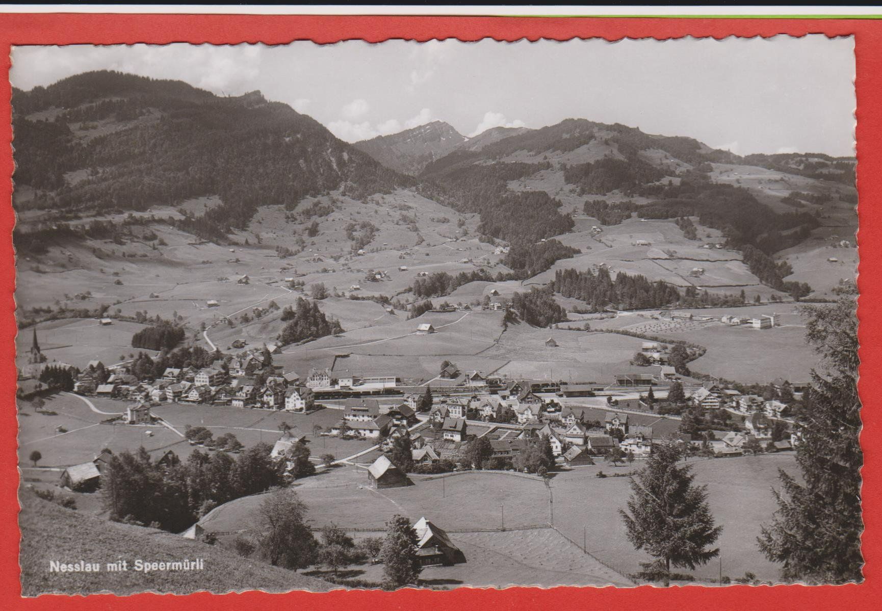 Cartoline postali: Nesslau -  alte Ansichtskarte 1930er-Jahre – Usato da Vitznau venduto da Ropaku