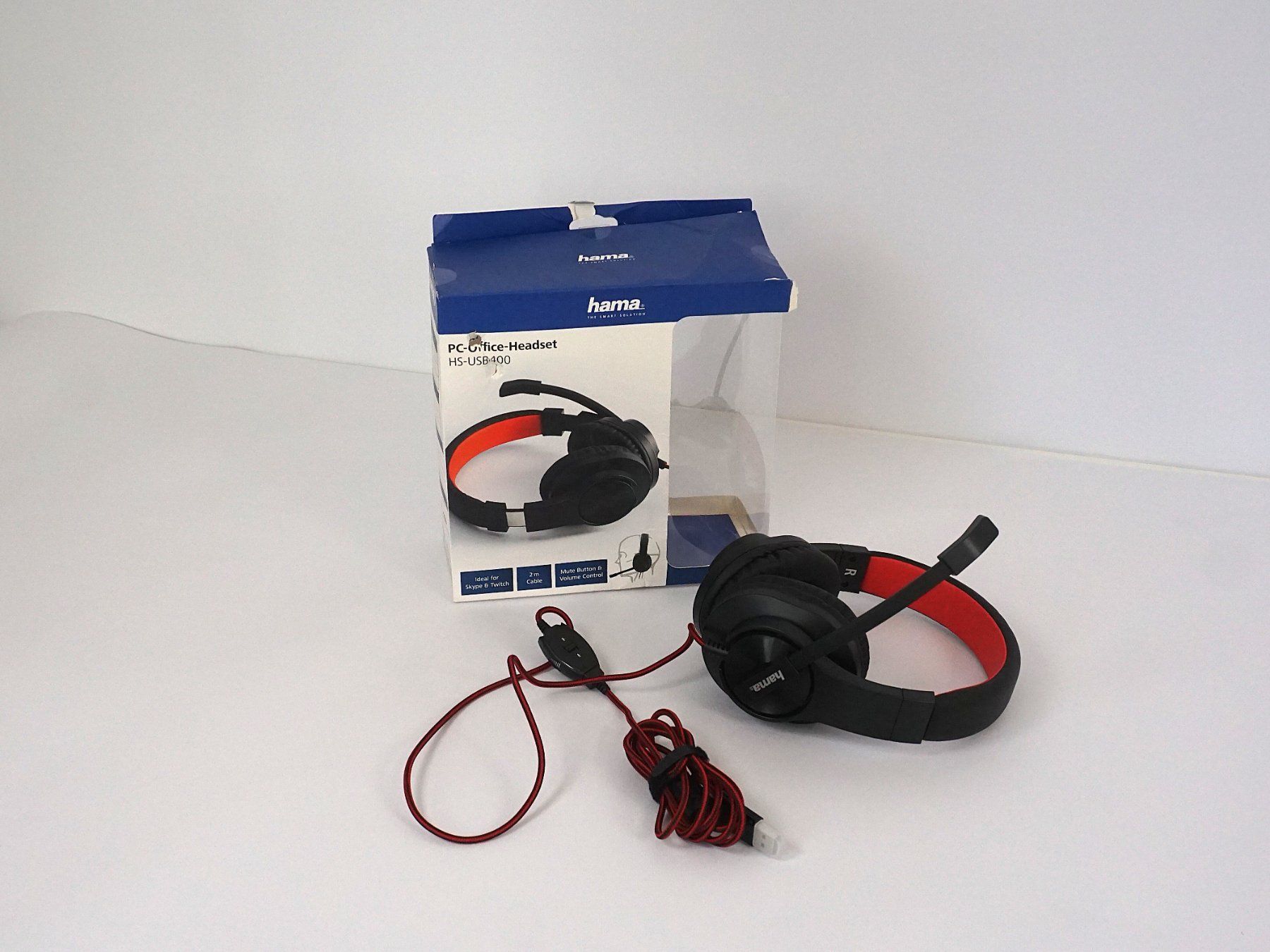 Hama Cuffie: Hama PC-Office Headset HS-USB400 – Usato da Pratteln venduto da Restwert_Pratteln