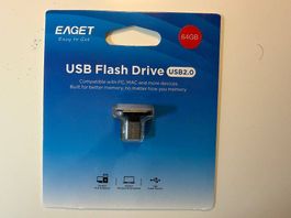 EAGET USB Flash Drive 64GB (Neu & Originalverpackt)