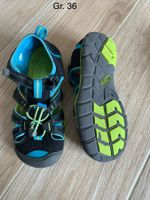 Keen Sandalen Gr. 36 schwarz-blau