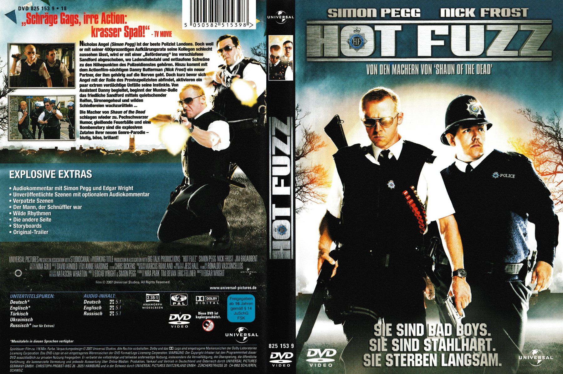 Tutti i DVDs: DVD - Hot Fuzz – Usato da Langnau am Albis venduto da MediaRescuerKeLoX