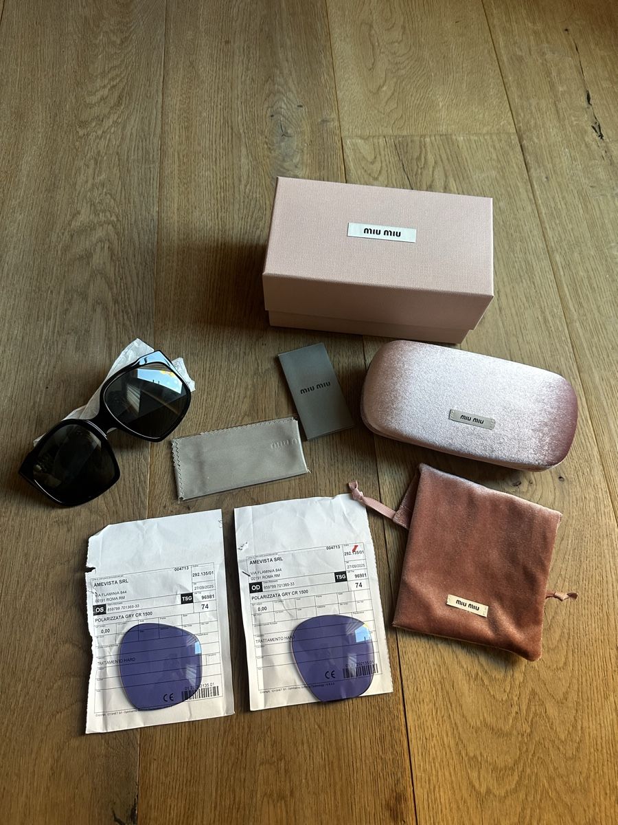 Miu Miu Occhiali & Lenti: CUSTOM Miu Miu A07S Sonnenbrille – Nuovo e nell'imballaggio originale da Silvaplana-Surlej venduto da vikhayy.stmoritz 6