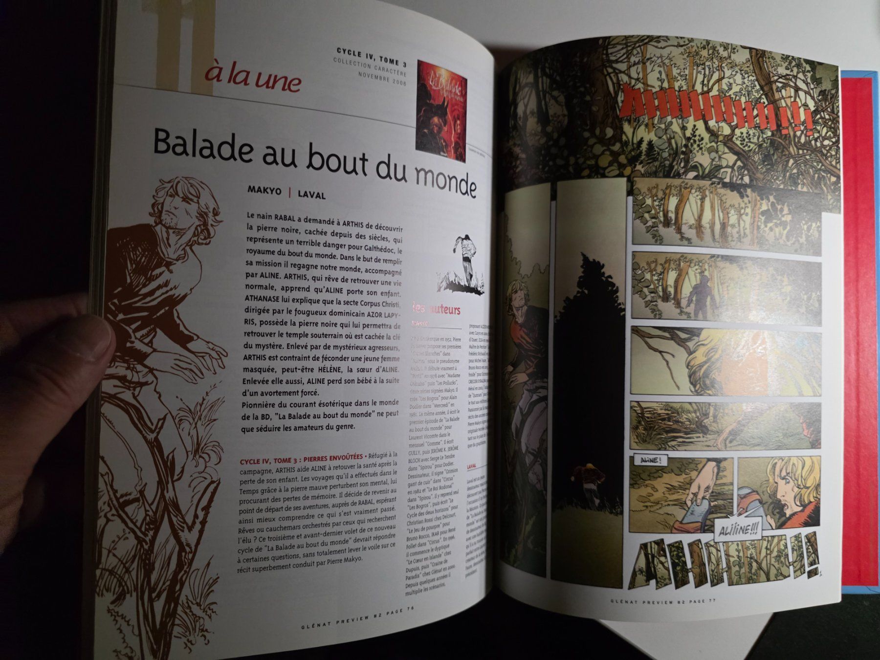 Comics: Comic Preview Glenat 2 - 2006 – Gebraucht aus Walterswil BE von Lonitti 2