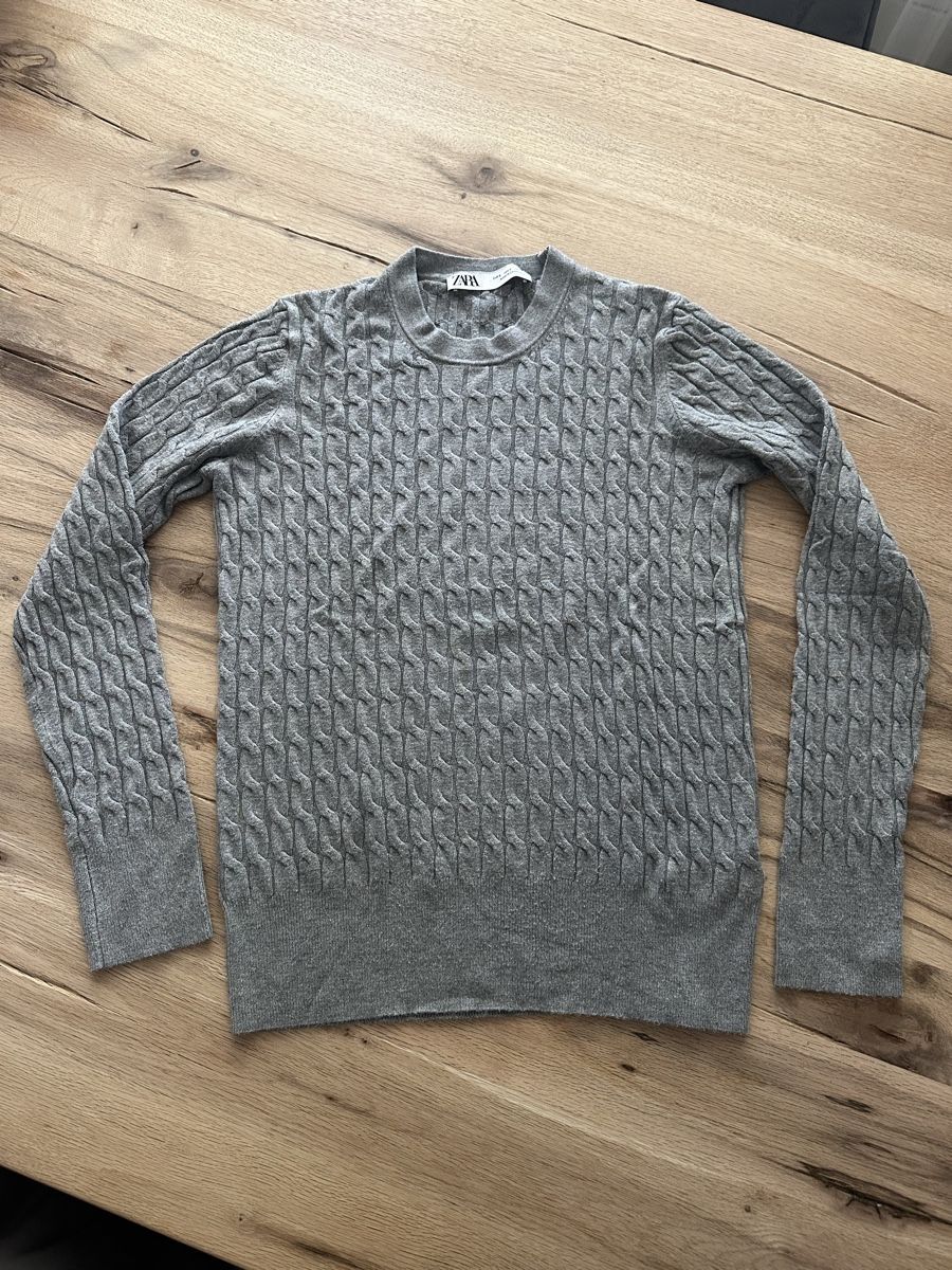 Zara Maglioni & Felpe: Zara Strickpullover Grau Gr. S – Usato da Glattbrugg venduto da SMusic98