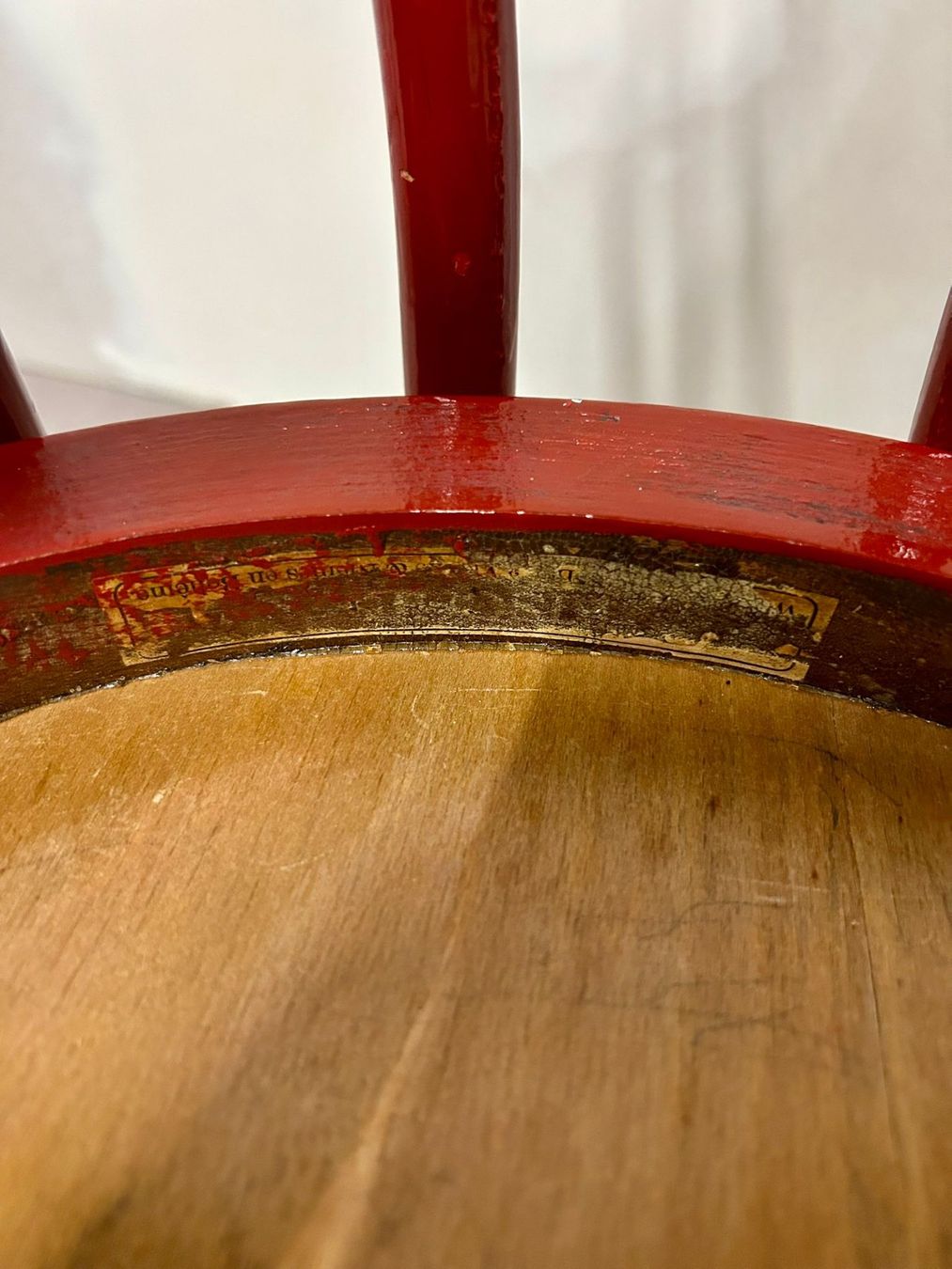 Sedie: Rote Bugholz Stühle Vintage, lackiert – Usato da Rickenbach ZH venduto da Der-Insider 2