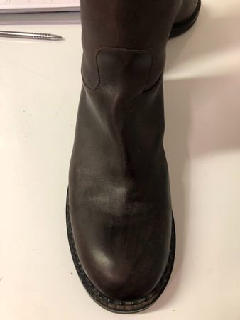 Hand stitched Leather boots, Gr. 39, super comfy!