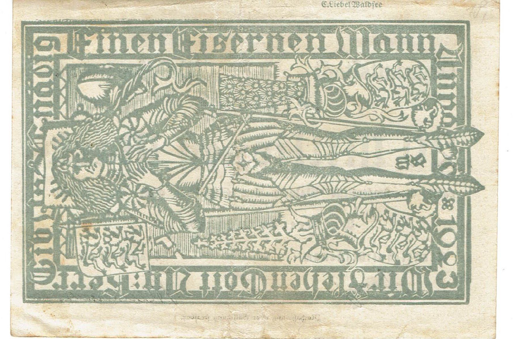 Banknoten: Waldsee 20 Mil.Mark 21.09.1923 SS++-VZ – Gebraucht aus Steffisburg von ber_8htf 1
