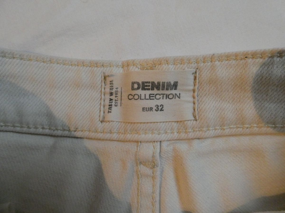 H&M Jeans: Jeans blanc crème H&M, taille 32 – Usato da Tavannes venduto da callie.mcli 3