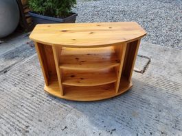 Holzmöbel für TV etc., mit 2 verstel.Tablar, Sideboard Föhre